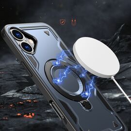 Hybrid Armor Trendy Case with MagSafe for iPhone 16 Plus - Blue | Techbox