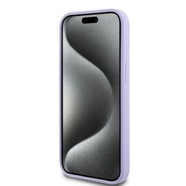 Karl Lagerfeld Silicone Karl&amp;Choupette Heads Ring MagSafe iPhone 15 Case - Purple - Apple Cases - Cases - Techbox