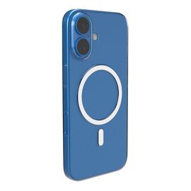 Puro 03 Mag MagSafe Silicone Case for iPhone 16 - Transparent - Apple Cases - Cases - Techbox
