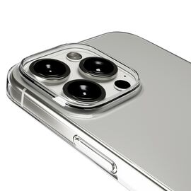 Puro 03 Nude Silicone Case for iPhone 16 Pro Max - Transparent | Techbox