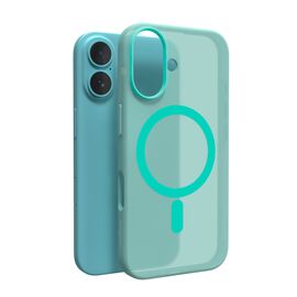 Puro Daylight MagSafe Silicone Case for iPhone 16 - Green | Techbox