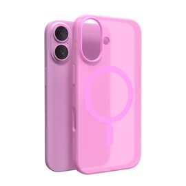 Puro Daylight MagSafe Silicone Case for iPhone 16 - Pink | Techbox