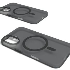 Puro Daylight MagSafe Silicone Case for iPhone 16 Plus - Black - Apple Cases - Cases - Techbox