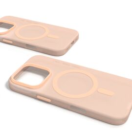 Puro Daylight MagSafe Silicone Case for iPhone 16 Pro Max - Beige - Apple Cases - Cases - Techbox
