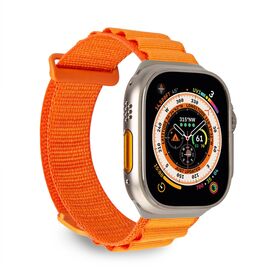 Puro Extreme Nylon Strap for Apple Watch 42 / 44 / 45 / 49 mm - Orange - Accessories - Smartwatches & Accessories - Techbox