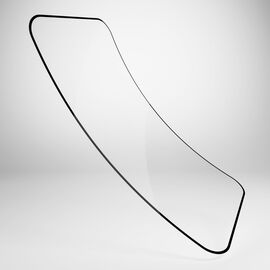 Puro Flexible Glass D3O Hybrid Glass with Black Frame for iPhone 16 / iPhone 15 / iPhone 15 Pro | Techbox