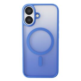 Puro Gradient MagSafe Silicone Case for iPhone 16 - Blue | Techbox