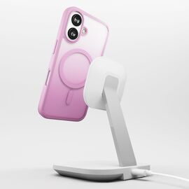 Puro Gradient MagSafe Silicone Case for iPhone 16 - Pink - Apple Cases - Cases - Techbox
