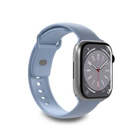Puro Icon Silicone Strap for Apple Watch 38 / 40 / 41 mm - Light Blue (2 pcs.) - Accessories - Smartwatches & Accessories - Techbox