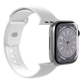 Puro Icon Silicone Strap for Apple Watch 38 / 40 / 41 mm - White (2 pcs.) - Accessories - Smartwatches & Accessories - Techbox