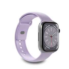 Puro Icon Silicone Strap for Apple Watch 42 / 44 / 45 / 49 mm - Lavender (2 pcs.) - Accessories - Smartwatches & Accessories - Techbox