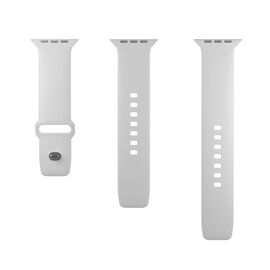 Puro Icon Silicone Strap for Apple Watch 42 / 44 / 45 / 49 mm - White (2 pcs.) - Accessories - Smartwatches & Accessories - Techbox