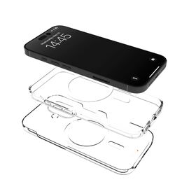 Puro Impact Clear D3O MagSafe Silicone Case for iPhone 16 Plus - Transparent - Apple Cases - Cases - Techbox