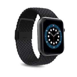 Puro Loop Nylon Strap for Apple Watch 42 / 44 / 45 / 49 mm - Black - Accessories - Smartwatches & Accessories - Techbox