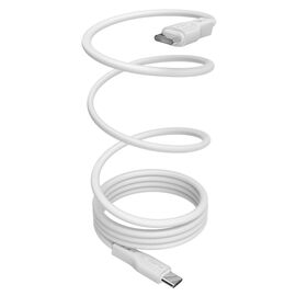 Puro Magnetic USB-C - USB-C 60W USB 3.2 (20 Gbps) 1m Magnetic Cable - White - Cables & Adapters - Cables & Accessories - Techbox