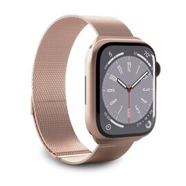 Puro Milanese Stainless Steel Apple Watch Band 38/40/41mm - Pink - Accessories - Smartwatches & Accessories - Techbox