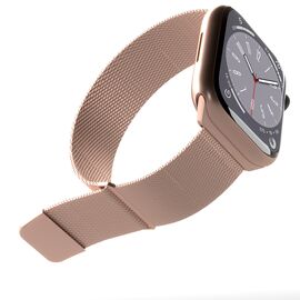 Puro Milanese Stainless Steel Apple Watch Band 38/40/41mm - Pink - Accessories - Smartwatches & Accessories - Techbox