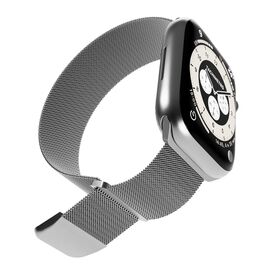 Puro Milanese Stainless Steel Apple Watch Band 38/40/41mm - Silver - Accessories - Smartwatches & Accessories - Techbox