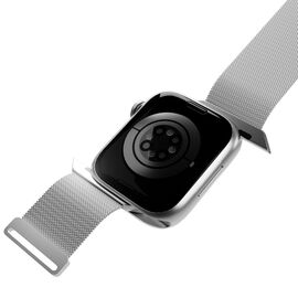 Puro Milanese Stainless Steel Strap for Apple Watch 42 / 44 / 45 / 49 mm - Silver - Accessories - Smartwatches & Accessories - Techbox