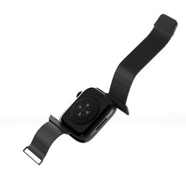 Puro 'MILANESE' Watch band for Apple Watch 42-44-45-49m, black - Accessories - Smartwatches & Accessories - Techbox