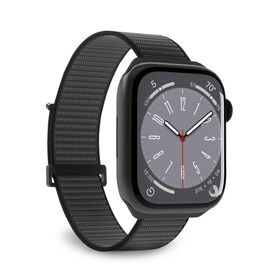 Puro Sport Nylon Strap for Apple Watch 42 / 44 / 45 / 49 mm - Black - Accessories - Smartwatches & Accessories - Techbox