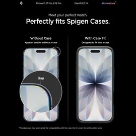 Spigen Glas.tR EZ Fit tempered glass for iPhone 16 Pro - 2 pcs. - Uncategorized Screen Protection (2) - Screen & Camera Protection - Techbox
