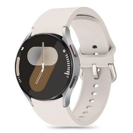 Tech-Protect Silicone Strap for Samsung Galaxy Watch 4 / 5 / 5 Pro / 6 / 7 / FE - Beige | Techbox