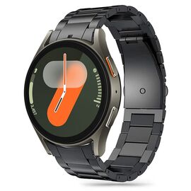 Tech-Protect Stainless Strap for Samsung Galaxy Watch 4 / 5 / 5 Pro / 6 / 7 / FE - Black - Accessories - Smartwatches & Accessories - Techbox