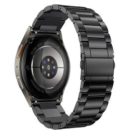 Tech-Protect Stainless Strap for Samsung Galaxy Watch 4 / 5 / 5 Pro / 6 / 7 / FE - Black - Accessories - Smartwatches & Accessories - Techbox