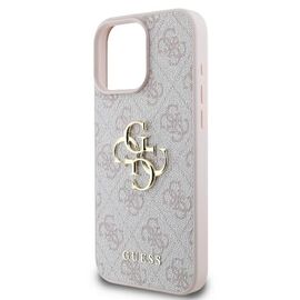 Guess 4G Big Logo iPhone 16 Pro Case - Pink - Apple Cases - Cases - Techbox