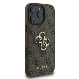 Guess 4G Big Logo iPhone 16 Pro Max Case - Brown - Apple Cases - Cases - Techbox
