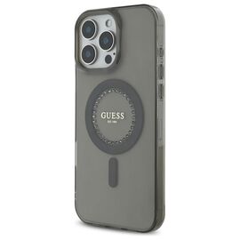 Guess IML Rhinestones MagSafe iPhone 16 Pro Case - Black - Apple Cases - Cases - Techbox