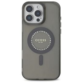 Guess IML Rhinestones MagSafe iPhone 16 Pro Case - Black - Apple Cases - Cases - Techbox