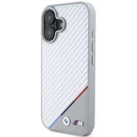 BMW M Carbon Tricolor Line MagSafe iPhone 16 Case - Gray - Apple Cases - Cases - Techbox