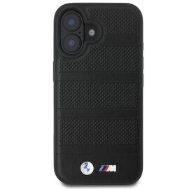 BMW M Perforated And Stitched Line MagSafe case for iPhone 16 - black - Apple Cases - Cases - Techbox