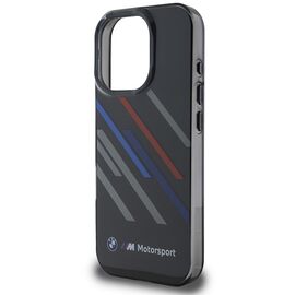 BMW Motosport IML Random Stripes iPhone 16 Pro Max Case - Black - Apple Cases - Cases - Techbox