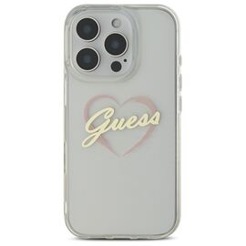 Guess IML Heart Case for iPhone 16 Pro - Transparent | Techbox