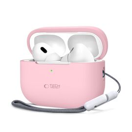 Tech-Protect Silicone Case for Apple AirPods Pro 1 / 2 - Pink - Smartphone Accessories - Cables & Accessories - Techbox
