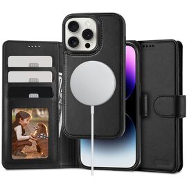Tech-Protect Wallet MagSafe case with wallet for iPhone 16 Pro - black | Techbox