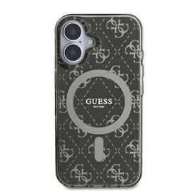 Guess IML 4G Background MagSafe iPhone 16 Plus Case - Brown | Techbox