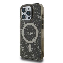 Guess IML 4G Background MagSafe iPhone 16 Pro Case - Brown | Techbox