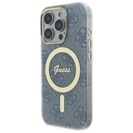 Guess IML 4G MagSafe Case for iPhone 16 Pro Max - Blue | Techbox