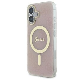 Guess IML 4G MagSafe iPhone 16 Case - Pink | Techbox