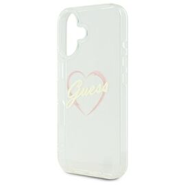 Guess IML Heart Case for iPhone 16 plus - Transparent | Techbox