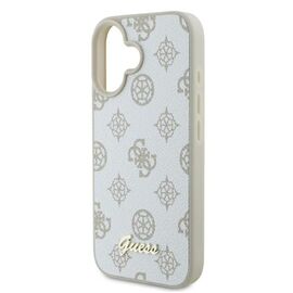 Guess Peony Script Logo MagSafe iPhone 16 Case - White - Apple Cases - Cases - Techbox