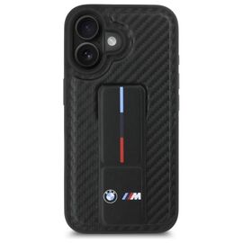 BMW M Grip Stand Smooth and Carbon case for iPhone 16 - black - Apple Cases - Cases - Techbox