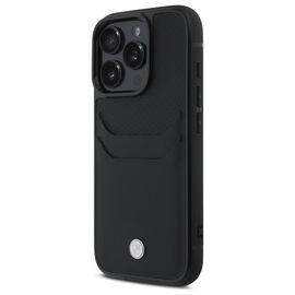 BMW Sign Leather Cardslot Case for iPhone 16 Pro Max - Black - Apple Cases - Cases - Techbox