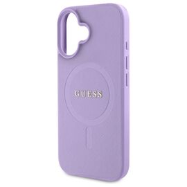 Guess Saffiano MagSafe iPhone 16 Case - Purple - Apple Cases - Cases - Techbox
