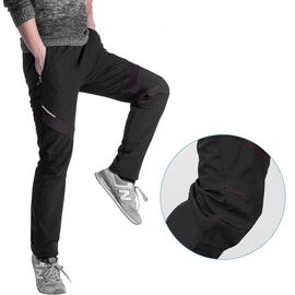 Rockbros Patrol Cycling Windproof Sports Pants Size L - Black - Bicycle - Sports & Fitness - Techbox