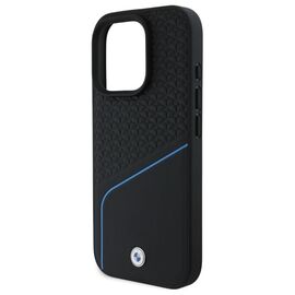 BMW BMHMP16X23RDCLK iPhone 16 Pro Max 6.9" black/black hardcase Sign Leather Textured And Line MagSafe - Apple Cases - Cases - Techbox